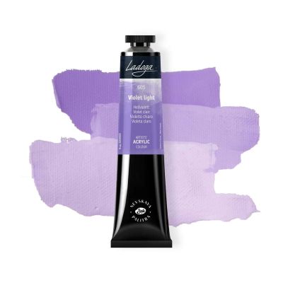 انبوبة الوان اكريلك 46مللى Violet Light Ladoga رقم 2204605