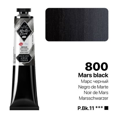 انبوبة الوان اكريلك 46مللى Mars Black Master Class رقم 12304800