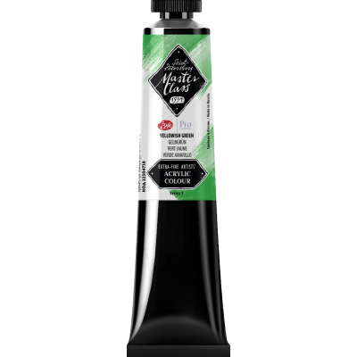 انبوبة الوان اكريلك 46مللى Yellowish Green Master Class رقم 12304718