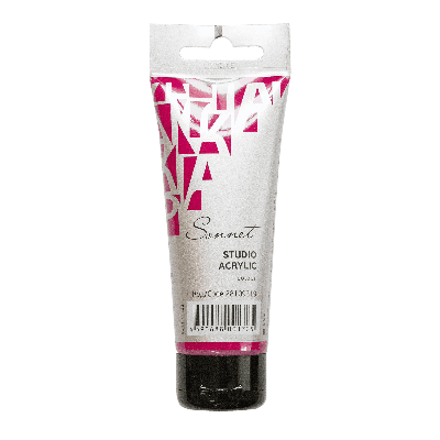 انبوبة الوان اكريلك 75مللى Carmine Sonnet رقم 28109319