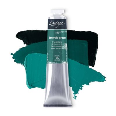 انبوبة الوان زيت 46مللى Emerald green Ladoga رقم 1204720
