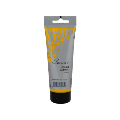 انبوبة الوان اكريلك 120مللى Yellow Medium Sonnet رقم 28118220