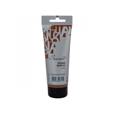 انبوبة الوان اكريلك 120مللى Burnt Sienna Sonnet رقم 28118406