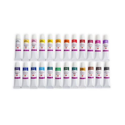 طقم الوان اكريلك انابيب 10مللى 24لون Sonnet علبة كرتون رقم 28411851