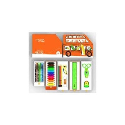 اتوبيس السعاد كرتون بالادوات واى بلص 5 درج NO :PC180500