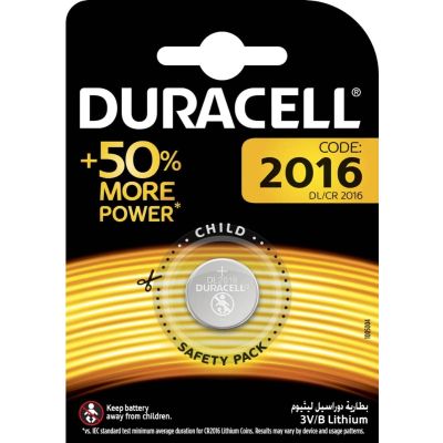 Duracell Lithium Battery Cr2016