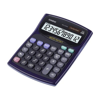آلة حاسبة CASIO رقم WD-220 MS-BU