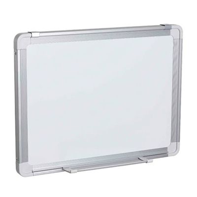 سبورة بيضاء ممغنطة S&A فريم الومنيوم مقاس 20*30 سم AM100