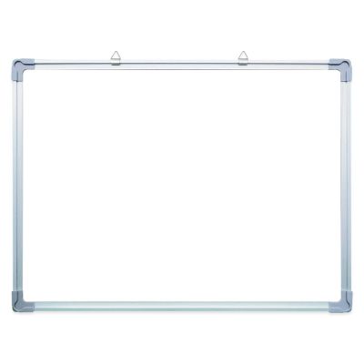 سبورة بيضاء ممغنطة S&A فريم الومنيوم مقاس 120*150 سم AM107