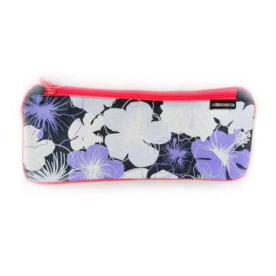 مقلمة سوستة SURF FLORAL BLUE DENIM POLYESTER رقم PM19454