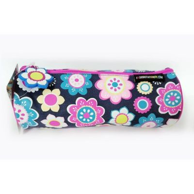 مقلمة سوستة SPOTTY FLORAL BLUE POLYESTER رقم PM21100A