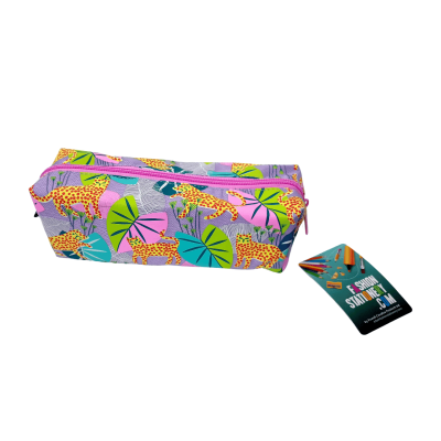 مقلمة Jungle Cats Lilac- POLYESTER رقم PM22059A