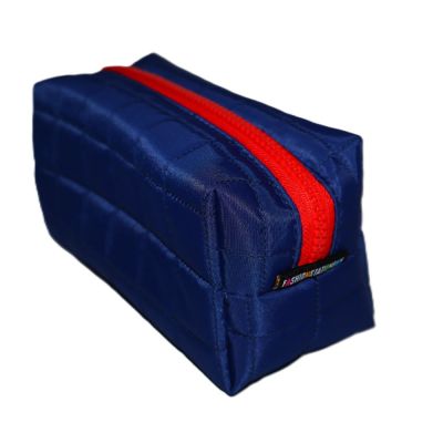 مقلمة سوستة Quilted Squares Blue POLYESTER رقم PCP24024D