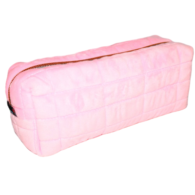 مقلمة سوستة Quilted Plush Pink POLYESTER رقم PCP23084