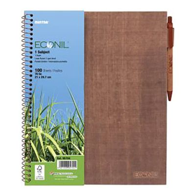 Ref 95705 -cm22*17 (ECONiL) MINTRA كشكول منترا +قلم 100 ورقة