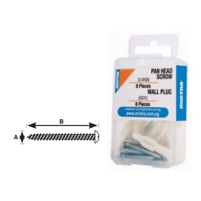 علبة مسمار معدني منترا REF . 94517