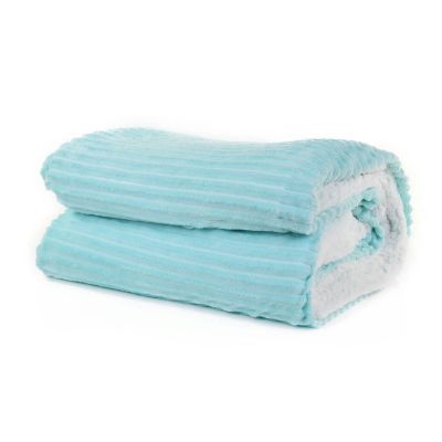 بطانية ميكروفيبر دابل سايد مقاس 180 * 220 سم رقم 8576 الوان