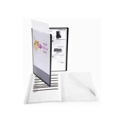 هولدر Mintra پلاستيك Hard غ معلم 10 جيب + نيم كارت مقاس A4 اللون رقم 96857