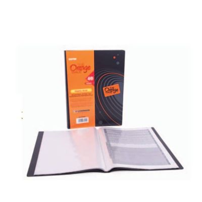 هولدر Mintra بلاستيك orange wave غ معتم20جيب مقاس A4 رقم 93001