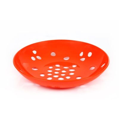 طبق بلاستيك منترا فاكهة ألوان مقاس 30سم/ 11.8 رقم 009242