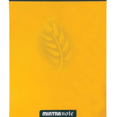 نوت بوك لاصق مربعات 0.5 سم40ورقة غ اصفرmintra رقم 10107مقاس14*20.3سم