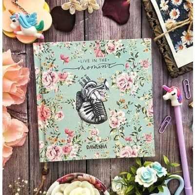 Dawenha Live In The Moment Notebook 16*16 Cm 200 Sheet