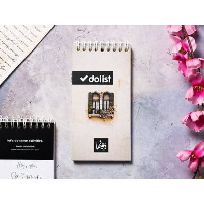 Dawenha La Fentere To-Do List Size 8*16 Cm 60 Pages