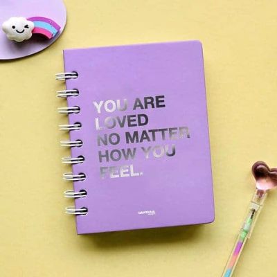 Dawenha You Are Loved Pastel Notebook