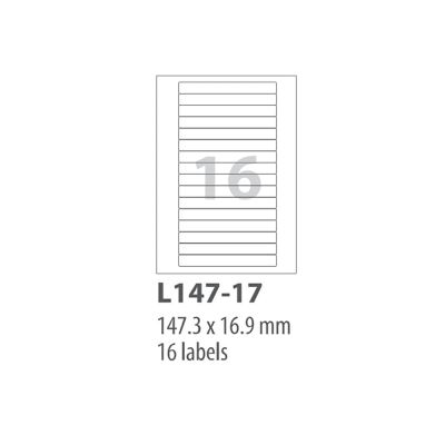 ورق ليبل A4 متعدد 100/16 Smart فرخ L147-17