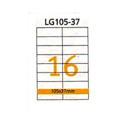 ورق ليبل A4 متعدد 100فرخ/16 OFFICE PACK رقم Smart LG 105-37