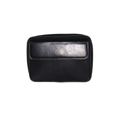 شنطة مستندات جلد يد بسوسته مقاس17*22سم blackرقمLshb5