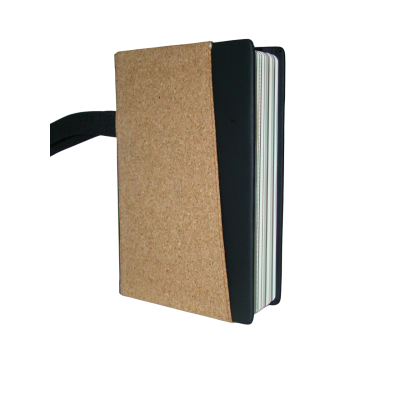 نوت بوك لاصق مسطر جلد باستيك 2لون مقاس14*21.5سم رقم cr nb14-Kraft