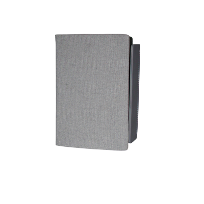 نوت بوك لاصق مسطر مبطن بكبسولة grayمقاس 14*21.5سم رقم nb20