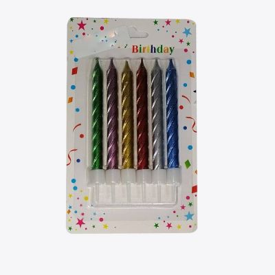 كارت شمع اسبراى ميتلك+ ألوان 6ق