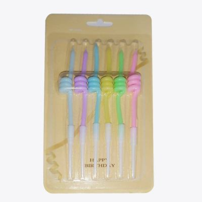 كارت شمع شاليموه سوسته الوان 6ق