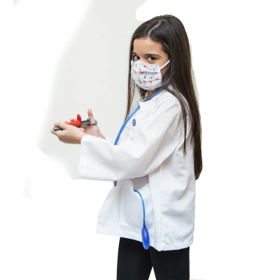 ملابس تنكرية دكتور +الادوات مقاس(3-4-5-6-7) رقم967