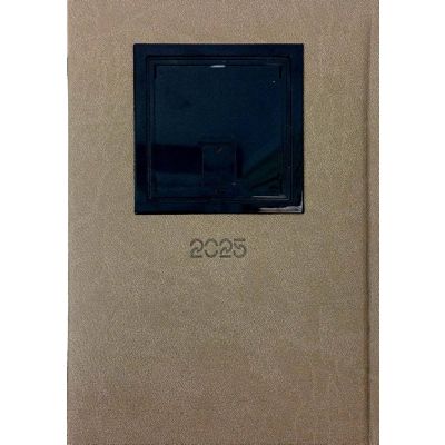 اجندة مكتب يومية كوارتو ورق كريمى غ جلد +الة حاسبة بعلبة