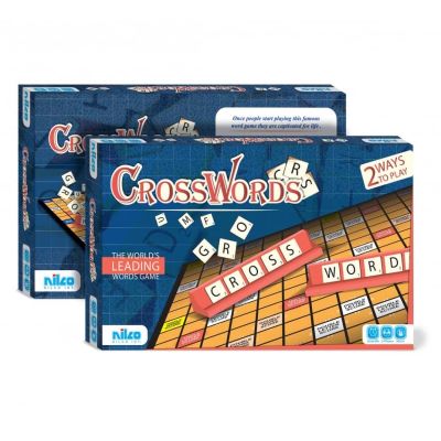 لعبة English Crosswords رقم 7707 مقاس 24 * 39 سم