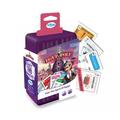 لعبة Egytopoly ع بلاستيك رقم 11128 مقاس 7 * 10 سم