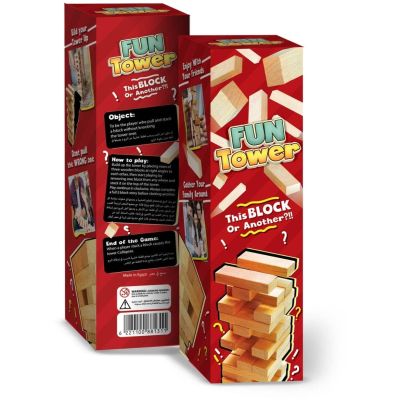 لعبة Fun tower رقم 20863 مقاس خشب 8 * 28 سم