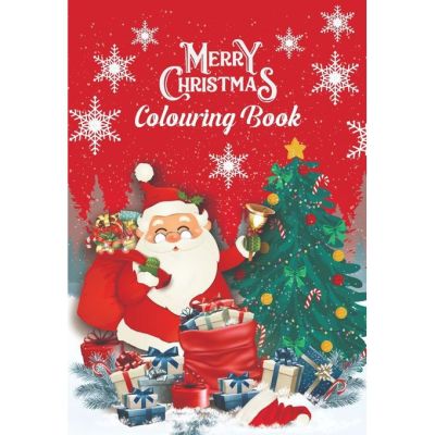 Coloring Sketch Book – 60 Pages – Merry Christmas – 14.8 × 21 cm