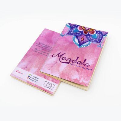 اسكتش تلوين دبوس 30ورقة mandala2مقاس 20.5*28.7سم