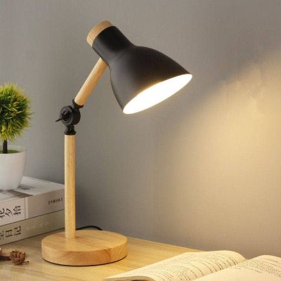 اباجورة مكتب قاعدة خشب Black رقم LH1-3