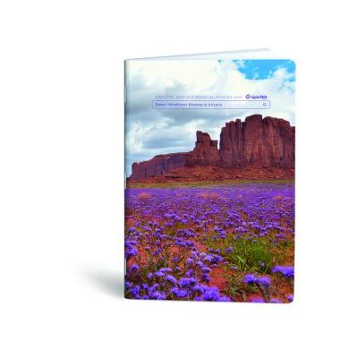 كشكول مسطر ابيض 40ورقة 60جرام غ دبوس سوفت مقاس20.5*29.7سم Mar Mar-Travel -desert wild flower