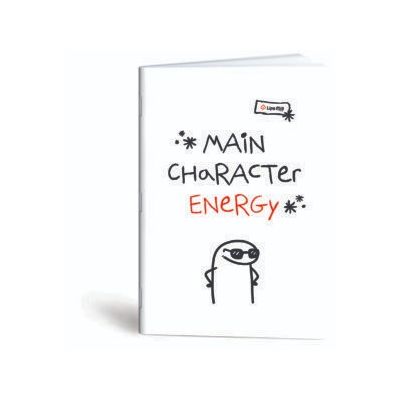 كشكول مسطر ابيض 60ورقة 60جرام غ دبوس سوفت مقاس20.5*29.7سم Mar Mar-Meme-main character energy