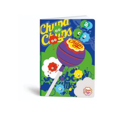 كشكول مسطر ابيض 60ورقة 60جرام غ دبوس سوفت مقاس20.5*29.7سم Mar Mar-Chupa Chups-we are pop