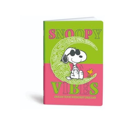 كشكول مسطر ابيض 80ورقة 60جرام غ دبوس سوفت مقاس20.5*29.7سم Mar Mar-Snoopy-snoopy vibes