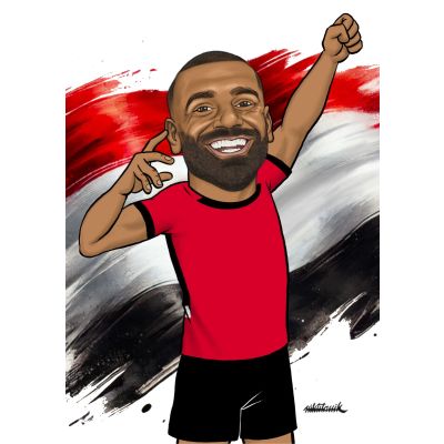 كشكول مسطر ابيض 100ورقة 60جرام غ دبوس سوفت مقاس20.5*29.7سم Mar Mar-Football players-red1