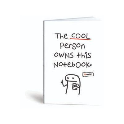 كشكول مسطر ابيض 100ورقة 60جرام غ دبوس سوفت مقاس20.5*29.7سم Mar Mar-Meme-the cool personl