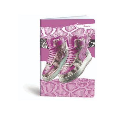 كشكول مسطر ابيض 100ورقة 60جرام غ دبوس سوفت مقاس20.5*29.7سم Mar Mar-Sneakers-Purple